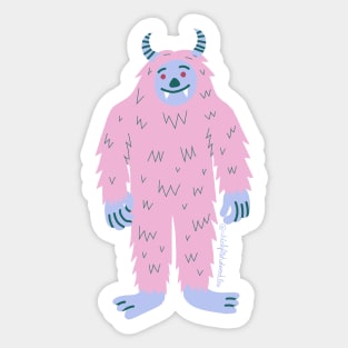 Is it Christmas Yeti? Sticker